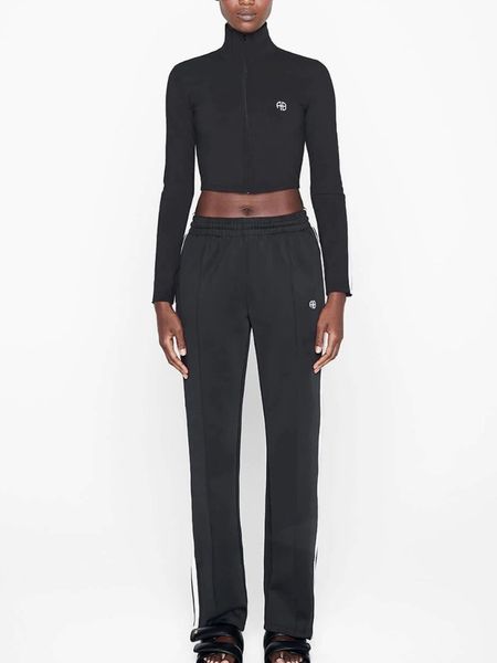 women's pants s early autumn casual fashion combination sports slim yoga pants vest long sleeve zip cardigan 221011, Black;white
women's pants s early autumn casual fashion combination sports slim yoga pants vest long sleeve zip cardigan 221011, Black;white