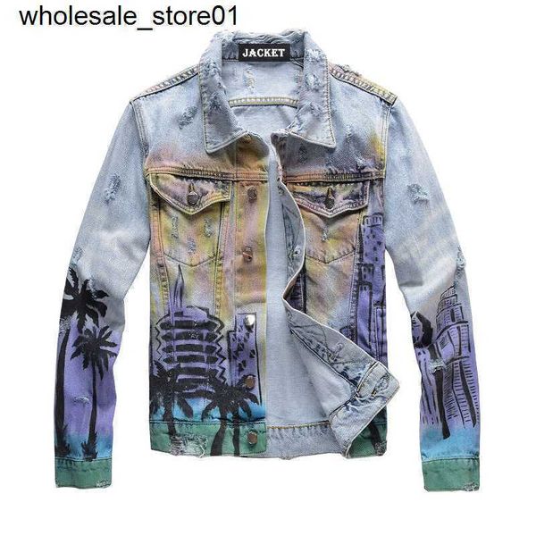 men's jackets designer amirs fashion brand hand painted graffiti print denim jacket men's streetwear jacket, Black;brown
men's jackets designer amirs fashion brand hand painted graffiti print denim jacket men's streetwear jacket, Black;brown