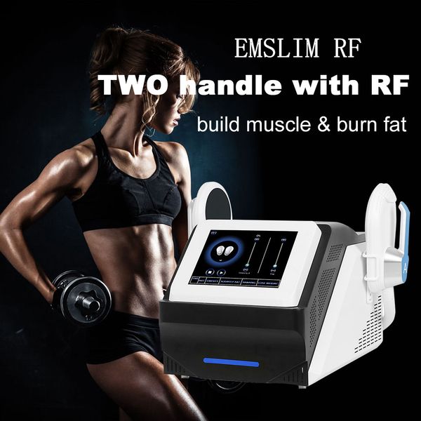 hiemt slimming machine electromagnetic muscle stimulator emslim body shaping 2 handles rf high intensity focused ems fat loss device fat bur
hiemt slimming machine electromagnetic muscle stimulator emslim body shaping 2 handles rf high intensity focused ems fat loss device fat bur