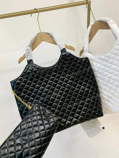 designer womens single shoulder bag luxury icare totes large handbag shopping bag black diamond lattice purse pu leather clutch with wallet
designer womens single shoulder bag luxury icare totes large handbag shopping bag black diamond lattice purse pu leather clutch with wallet