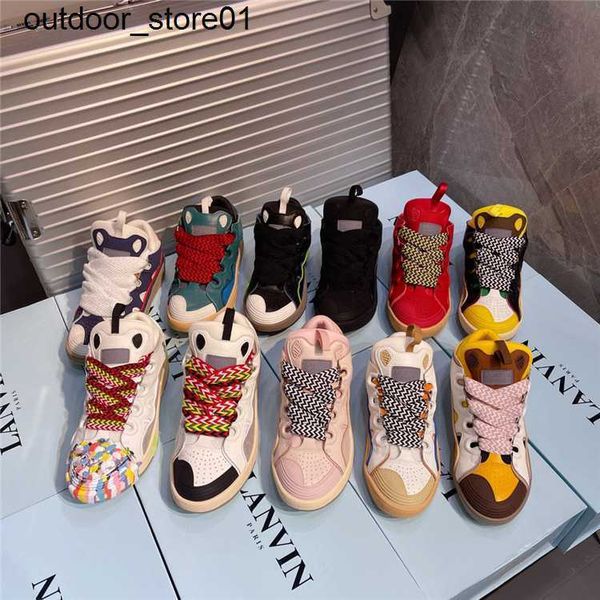designer sneakers lanvins fashion brand dress shoes bread shoes thick soled color matching moral training sneaker lovers small white shoe la, Black
designer sneakers lanvins fashion brand dress shoes bread shoes thick soled color matching moral training sneaker lovers small white shoe la, Black
