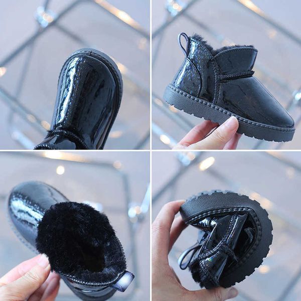 boots new winter kids shoes pure color waterproof clear ankle furry pu leather snow non-slip boys girls short f08222 l221011, Black;grey
boots new winter kids shoes pure color waterproof clear ankle furry pu leather snow non-slip boys girls short f08222 l221011, Black;grey