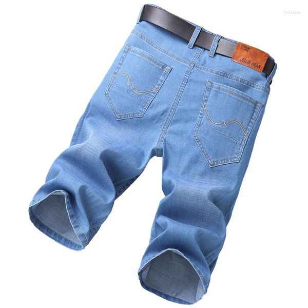 men's jeans 2022 summer men's denim shorts business casual loose straight-leg stretch male fashion brand cowboy cropped trousers, Blue
men's jeans 2022 summer men's denim shorts business casual loose straight-leg stretch male fashion brand cowboy cropped trousers, Blue