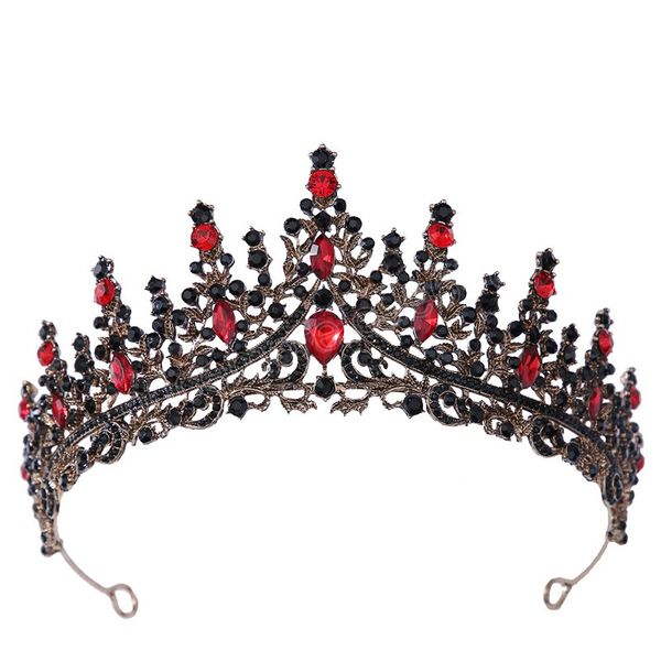 vintage retro black crystal crown queen rhinestone tiara bride wedding party halloween jewelry hair accessories headpiece, White;golden
vintage retro black crystal crown queen rhinestone tiara bride wedding party halloween jewelry hair accessories headpiece, White;golden