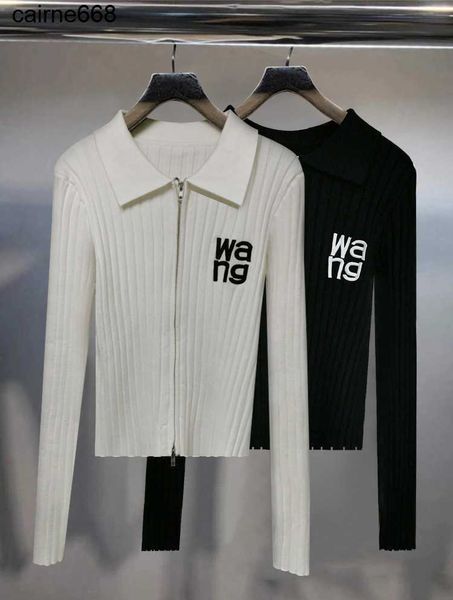designer women's hoodies sweatshirts letter embroidery knitted cardigan simple alexanders temperament fashion lapel wangs, Black
designer women's hoodies sweatshirts letter embroidery knitted cardigan simple alexanders temperament fashion lapel wangs, Black