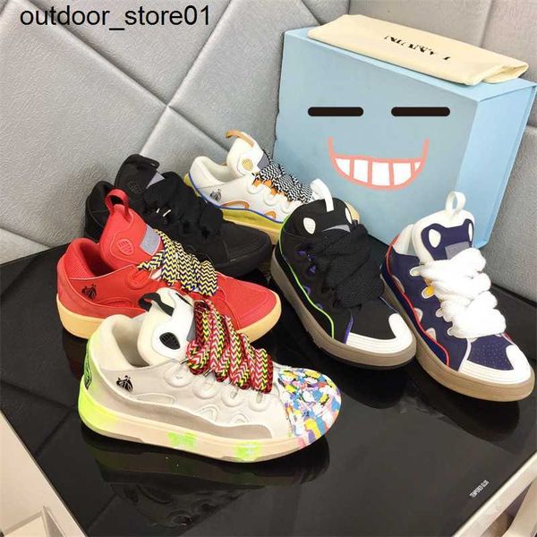 designer sneakers lanvins fashion brand dress shoes mens womens couples painted skateboard shoes moral training shoe thick soled bread sneak, Black
designer sneakers lanvins fashion brand dress shoes mens womens couples painted skateboard shoes moral training shoe thick soled bread sneak, Black