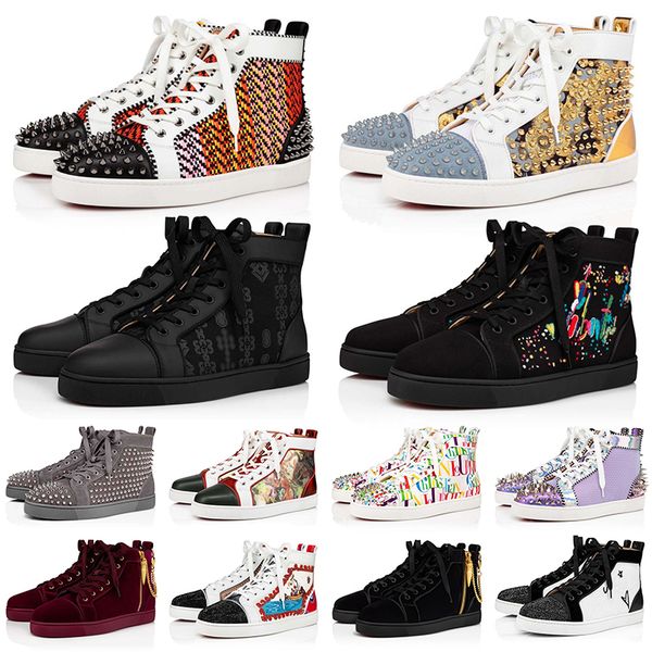 2022 bottoms red casual shoes platform sneakers luxury designer big size us 13 fashion black suede loafers studded spikes boots red-bottom h
2022 bottoms red casual shoes platform sneakers luxury designer big size us 13 fashion black suede loafers studded spikes boots red-bottom h