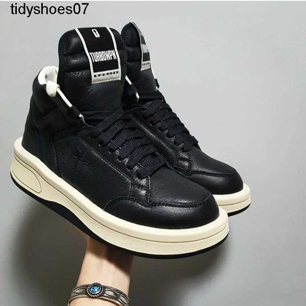 designer ro co branded high shoes men's and women's leather thick soles ins tide super fireball shoes fried street casual couple s, Black 
designer ro co branded high shoes men's and women's leather thick soles ins tide super fireball shoes fried street casual couple s, Black