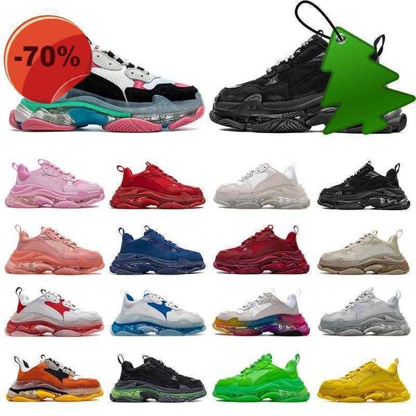 2020 new men women dad shoes 17fw triple s casual shoes clear bubble bottom men sneakers black red old grandpa trainer chaussures 36 -45
2020 new men women dad shoes 17fw triple s casual shoes clear bubble bottom men sneakers black red old grandpa trainer chaussures 36 -45