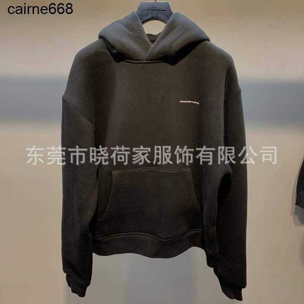 designer women's hoodies sweatshirts autumn new letter hooded alexanders casual sweater loose wangs, Black 
designer women's hoodies sweatshirts autumn new letter hooded alexanders casual sweater loose wangs, Black