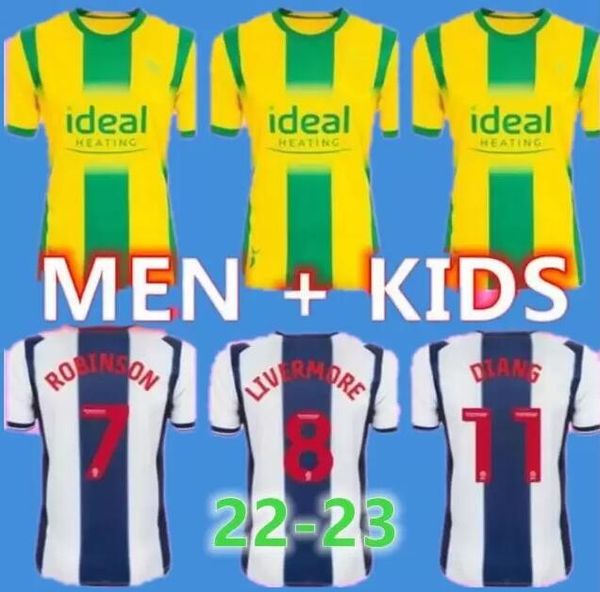 22 23 west soccer jerseys livermore diang brunt grant albion football shirt robinson mowatt 23 22 home away phillips men kits full sets unif, Black;yellow
22 23 west soccer jerseys livermore diang brunt grant albion football shirt robinson mowatt 23 22 home away phillips men kits full sets unif, Black;yellow
