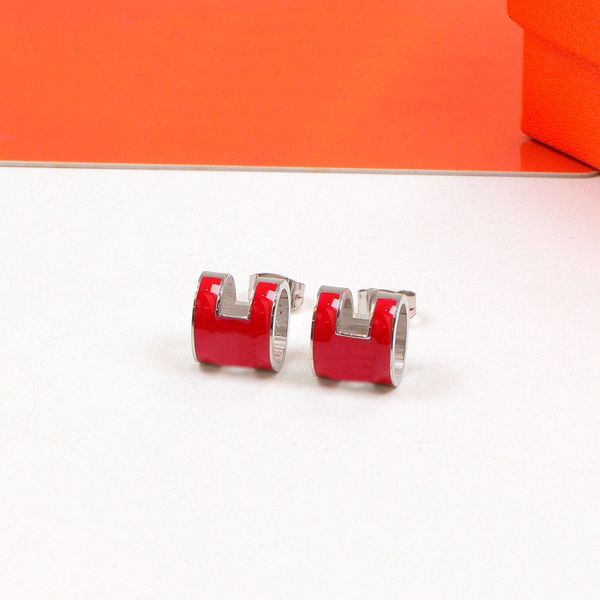 quality classic style women heart studs cute size luxury h letter enamel stainless steel earrings wedding party gifts wholesale, Golden;silver
quality classic style women heart studs cute size luxury h letter enamel stainless steel earrings wedding party gifts wholesale, Golden;silver