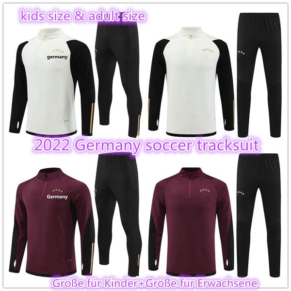 2022 germany soccer jersey tracksuit kroos gnabry werner draxler reus muller football shirt germany training suit men kids kit, Black
2022 germany soccer jersey tracksuit kroos gnabry werner draxler reus muller football shirt germany training suit men kids kit, Black