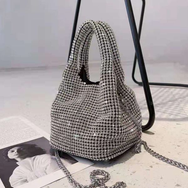 evening bags luxury diamonds basket bag designer brand women handbag shinny shoulder crossbody bag evening party bucket purse 221010
evening bags luxury diamonds basket bag designer brand women handbag shinny shoulder crossbody bag evening party bucket purse 221010