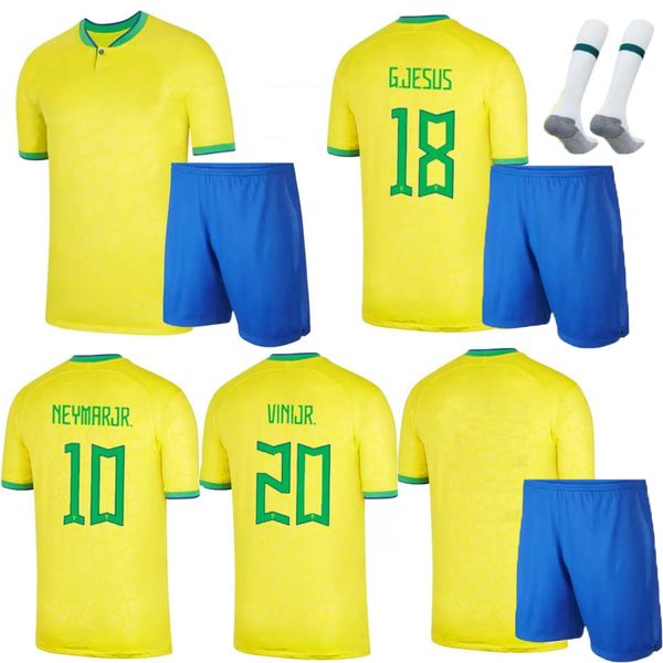 22 23 brazils soccer jerseys g. jesus coutinho world cup football shirts camiseta de futbol men kids kit neres vini jr brasil paqueta marqui, Black;blue
22 23 brazils soccer jerseys g. jesus coutinho world cup football shirts camiseta de futbol men kids kit neres vini jr brasil paqueta marqui, Black;blue