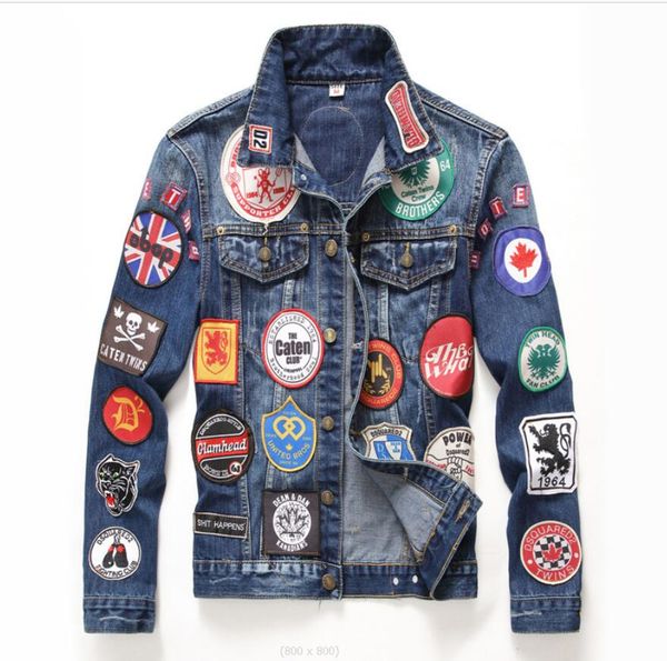 spring and autumn 2022 men's jackets embroidered denim cardigan youth popular lapel men's casual coat outerwear clothing nn9llfgd9, Black;brown
spring and autumn 2022 men's jackets embroidered denim cardigan youth popular lapel men's casual coat outerwear clothing nn9llfgd9, Black;brown
