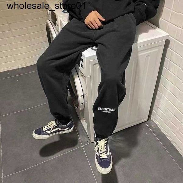 men's pants designer essential winter sports plus cashmere casual cotton fashion bound feet loose type couple's streetwear pants, Black
men's pants designer essential winter sports plus cashmere casual cotton fashion bound feet loose type couple's streetwear pants, Black