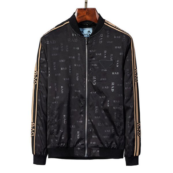 mens jackets thin windbreaker zip hooded stripe outerwear quality hip hop designer coats armband fashion spring and autumn parkas size m-3xl, Black;brown
mens jackets thin windbreaker zip hooded stripe outerwear quality hip hop designer coats armband fashion spring and autumn parkas size m-3xl, Black;brown