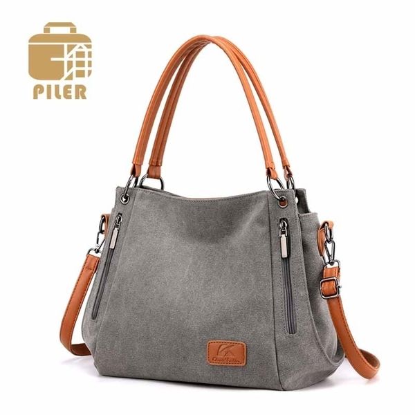 evening bags piler vintage handbag luxury canvas shoulder women messenger designer crossbody for 221010
evening bags piler vintage handbag luxury canvas shoulder women messenger designer crossbody for 221010