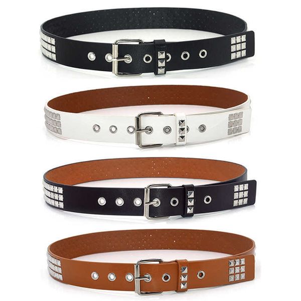 belts luxury square bead rivet belt metal pyramid straps men and women punk rock hardware jeans designer female waist 2023 new g221010, Black;brown
belts luxury square bead rivet belt metal pyramid straps men and women punk rock hardware jeans designer female waist 2023 new g221010, Black;brown
