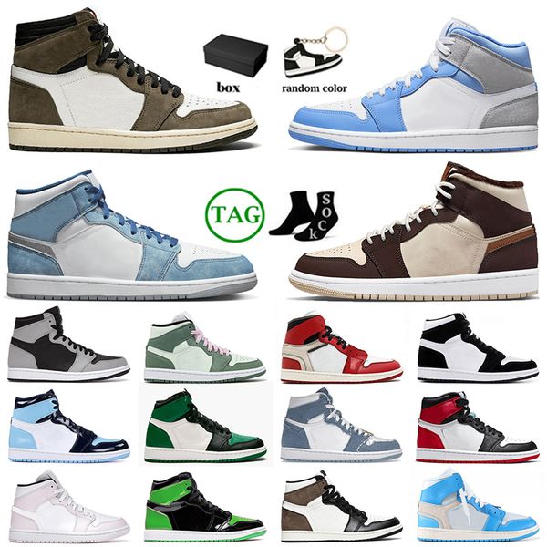 with box basketball shoes women mens jumpman 1 travis scotts cactus jack trainers sports sneakers shadow 2 cream dark chocolate designer out, White;red
with box basketball shoes women mens jumpman 1 travis scotts cactus jack trainers sports sneakers shadow 2 cream dark chocolate designer out, White;red