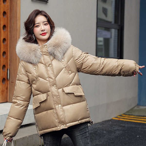 women's down parkas 2022women winter jacket shining cotton padded coat warm thicken short parka woman big size coat hooded waterproof o, Black
women's down parkas 2022women winter jacket shining cotton padded coat warm thicken short parka woman big size coat hooded waterproof o, Black