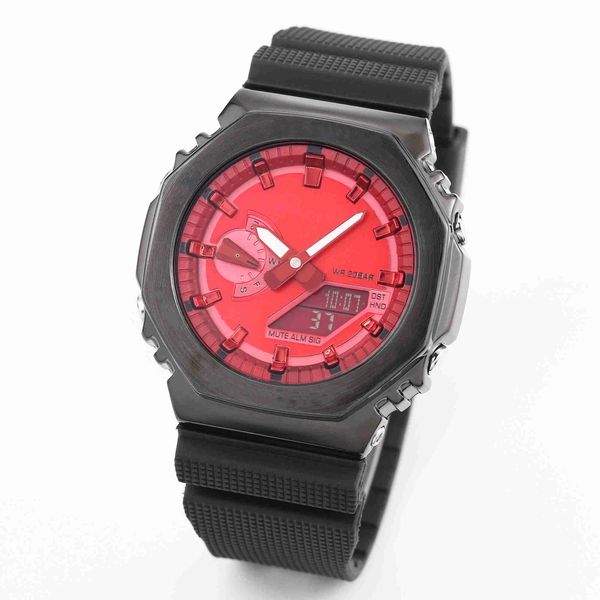 iced out watch red sport quartz digital men's 2100 watch led automatic hand raise light world time pu alloy dial gm oak collection, Slivery;brown
iced out watch red sport quartz digital men's 2100 watch led automatic hand raise light world time pu alloy dial gm oak collection, Slivery;brown