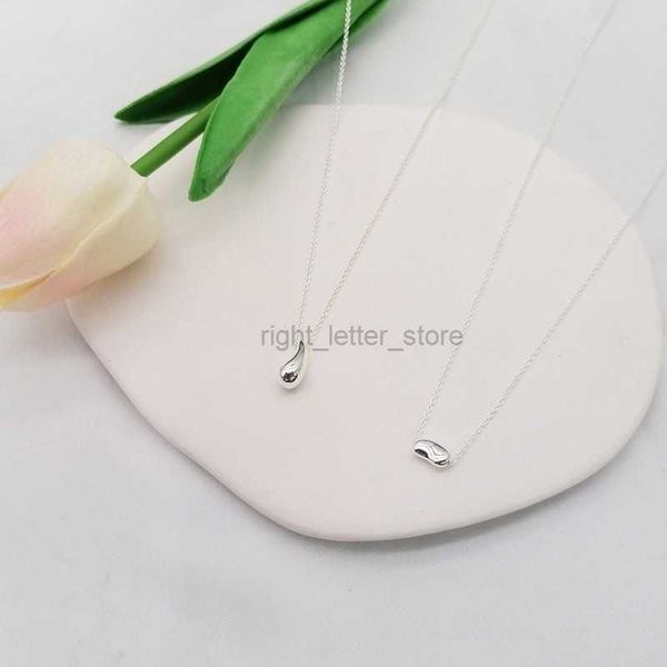 pendant necklaces luxury boutique silver water drop necklace 925 sterling silver holiday gifts fashion classic girls with box g220921
pendant necklaces luxury boutique silver water drop necklace 925 sterling silver holiday gifts fashion classic girls with box g220921