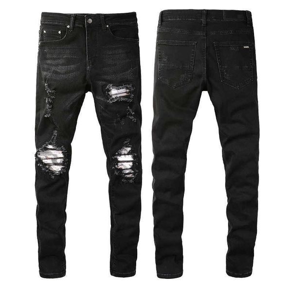 black ripped jeans for man denim mens skinny biker slim knee ripped distressed with hole fit street solid color trendy long straight zipper, Blue
black ripped jeans for man denim mens skinny biker slim knee ripped distressed with hole fit street solid color trendy long straight zipper, Blue