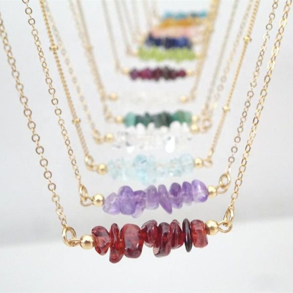 fashion jewelry natural stones pendant necklace crystal amethyst stone beads choker necklaces jewellry for women girls, Silver
fashion jewelry natural stones pendant necklace crystal amethyst stone beads choker necklaces jewellry for women girls, Silver