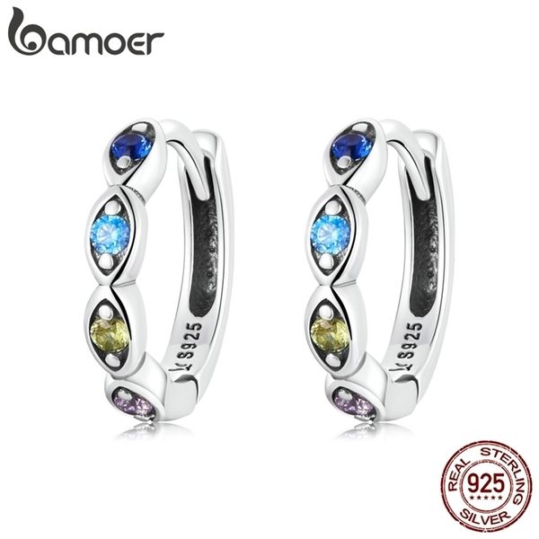 hoop huggie demon eye ear buckles for women 925 sterling silver rainbow zirconium earrings trendy ears fine jewelry gift 221010, Golden;silver
hoop huggie demon eye ear buckles for women 925 sterling silver rainbow zirconium earrings trendy ears fine jewelry gift 221010, Golden;silver