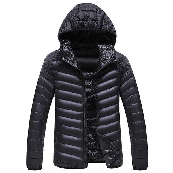 men's down parkas m-6xl mens casual white duck jackets hooded autumn winter male solid ultralight coat warm windproof outwear g221010, Black
men's down parkas m-6xl mens casual white duck jackets hooded autumn winter male solid ultralight coat warm windproof outwear g221010, Black