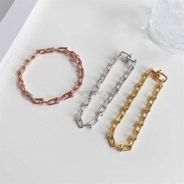 link chain pin silver bracelet 925 sterling silver women luxury jewelry holiday gift fashion classic boutique with box g220921, Black
link chain pin silver bracelet 925 sterling silver women luxury jewelry holiday gift fashion classic boutique with box g220921, Black