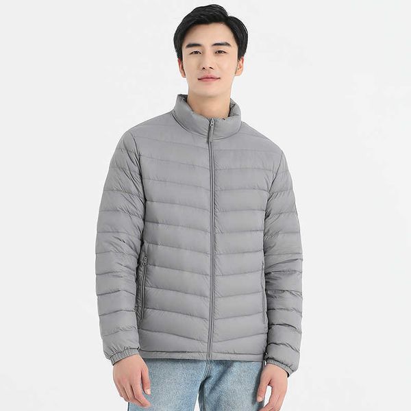men's down parkas lightweight fashion jacket 2022 autumn and winter new stand collar casual thin duck grey black navy g221010
men's down parkas lightweight fashion jacket 2022 autumn and winter new stand collar casual thin duck grey black navy g221010