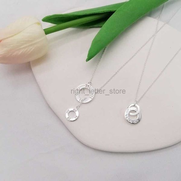 pendant necklaces luxury boutique silver double circle roman numeral necklace 925 sterling silver holiday gift fashion classic girls with bo
pendant necklaces luxury boutique silver double circle roman numeral necklace 925 sterling silver holiday gift fashion classic girls with bo