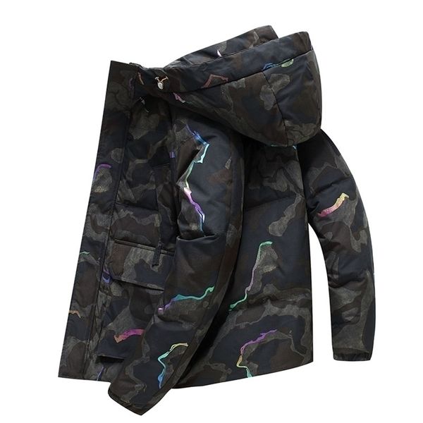 mens down parkas winter hooded short camo jacket 90 white duck warm waterproof antifouling fashion 221010, Black
mens down parkas winter hooded short camo jacket 90 white duck warm waterproof antifouling fashion 221010, Black