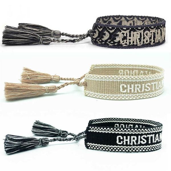 jewelry handmade signature embroidered color cotton bracelet women's men woven tassel adjustable bracelet lover gift x07102351, Black
jewelry handmade signature embroidered color cotton bracelet women's men woven tassel adjustable bracelet lover gift x07102351, Black