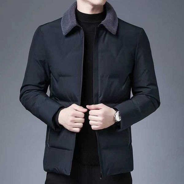 men's down parkas 2022 pria musim gugur dan dingin baru wol kerah jaket hangat bisnis kasual g221010, Black
men's down parkas 2022 pria musim gugur dan dingin baru wol kerah jaket hangat bisnis kasual g221010, Black