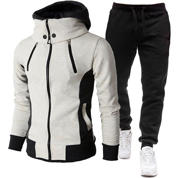 mens tracksuits autumn winter tracksuit men sets casual hoodies warm zipper sweatshirts two pieces set jacketpants male outfit suits size s3, Gray
mens tracksuits autumn winter tracksuit men sets casual hoodies warm zipper sweatshirts two pieces set jacketpants male outfit suits size s3, Gray