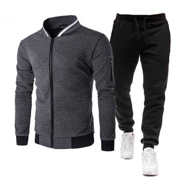 men's tracksuits brand sets casual tracksuit piece set spring autumn jacketpants fashion sports suit streetwear hip hop g221011, Gray
men's tracksuits brand sets casual tracksuit piece set spring autumn jacketpants fashion sports suit streetwear hip hop g221011, Gray