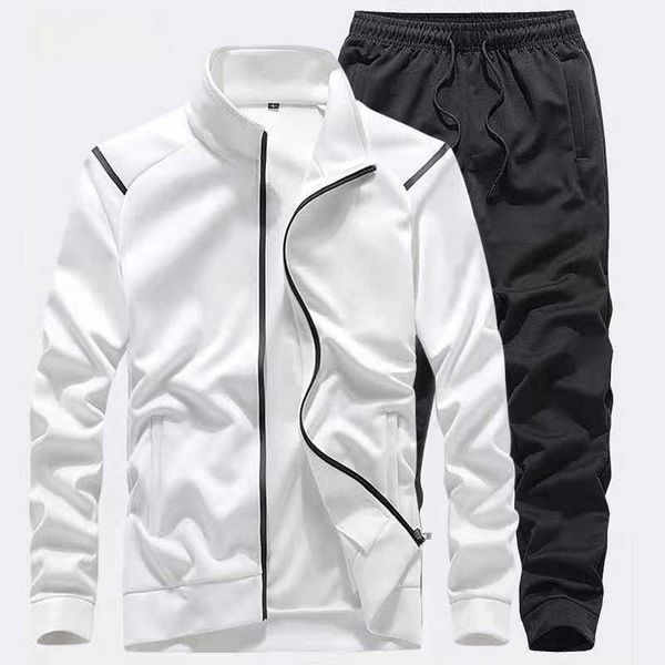 men's tracksuits spring and autumn sportswear suit jacket sports pants casual fashion streetwear mxl g221011, Gray
men's tracksuits spring and autumn sportswear suit jacket sports pants casual fashion streetwear mxl g221011, Gray