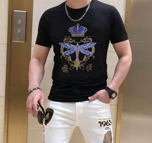 holiday asian size s-3xl designer rhinestone men's t-shirts personalized brand for, White;black
holiday asian size s-3xl designer rhinestone men's t-shirts personalized brand for, White;black