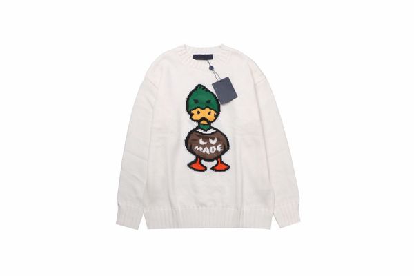 brand designer men's sweater 2022 autumn new wool long sleeve round neck pullover fashion embroidery men and women casual loose, White;black
brand designer men's sweater 2022 autumn new wool long sleeve round neck pullover fashion embroidery men and women casual loose, White;black
