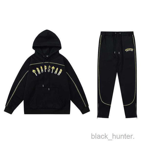 mens hoodies trapstar desiger autumn winter fashion trapstar letter gradual embroidery plush casual sports sweater pants, Black
mens hoodies trapstar desiger autumn winter fashion trapstar letter gradual embroidery plush casual sports sweater pants, Black