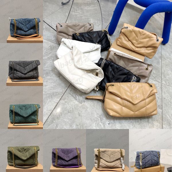 totes designer loulou puffer medium chain bags women quilted lambskin shopping handbag matte leather purse washed denim clutch shoulder cros
totes designer loulou puffer medium chain bags women quilted lambskin shopping handbag matte leather purse washed denim clutch shoulder cros