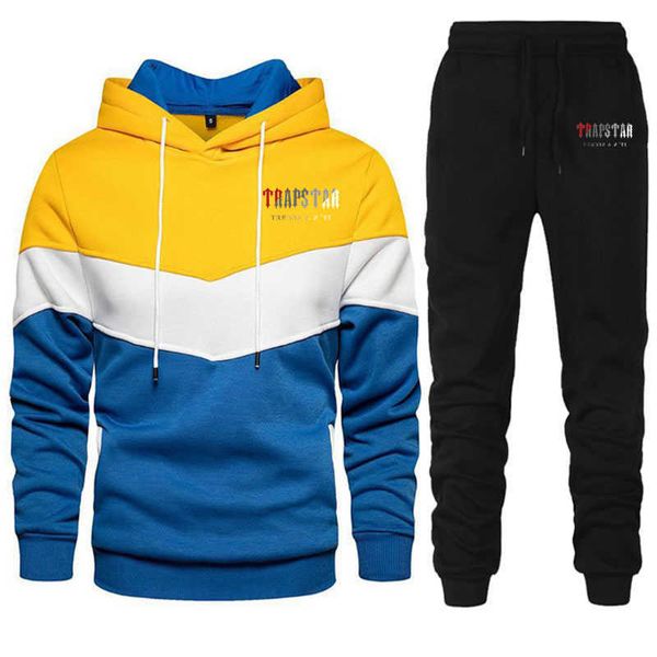 men's tracksuits new brand trapstar printed sportswear men warm two pieces set loose hoodie sweatshirt pants hoodie jogging g221011, Gray
men's tracksuits new brand trapstar printed sportswear men warm two pieces set loose hoodie sweatshirt pants hoodie jogging g221011, Gray