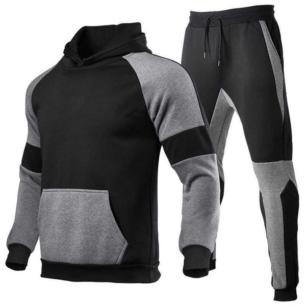 men's tracksuits sports autumnwinter hoodietrousers harajuku leisure fitness wear jogging fleece men g221011, Gray
men's tracksuits sports autumnwinter hoodietrousers harajuku leisure fitness wear jogging fleece men g221011, Gray