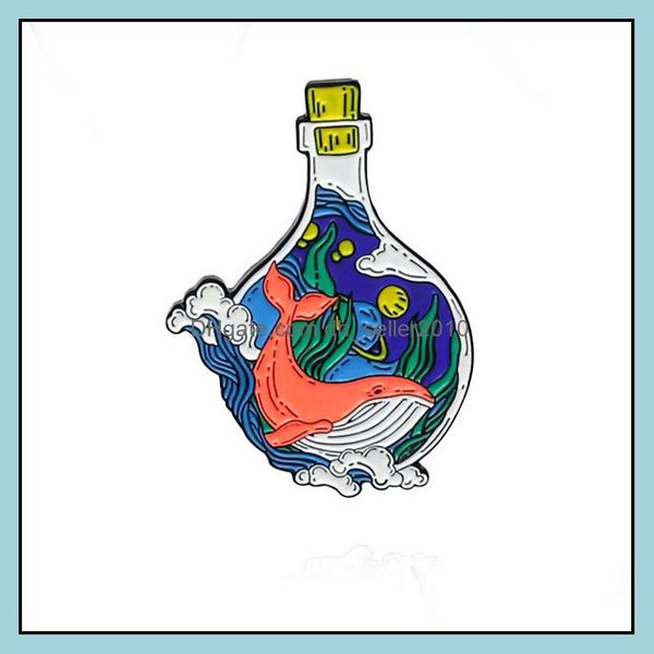 pins brooches customized brooch glacier bottle whale wave shaped enamel pin fashion badge men women bag charm jewelry accessories a dhzql, Gray
pins brooches customized brooch glacier bottle whale wave shaped enamel pin fashion badge men women bag charm jewelry accessories a dhzql, Gray