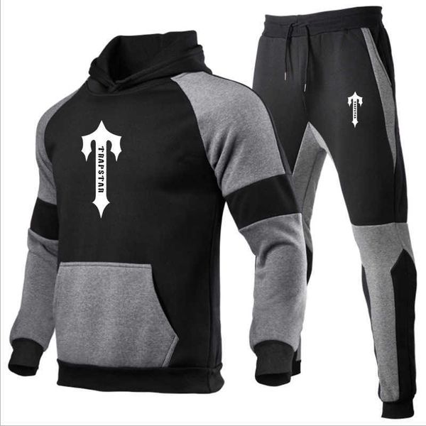 basketball tracksuits autumn set new trapstar london printing custom warm men pullover hoodie pants casual pocket spliced man sports suit, Gray
basketball tracksuits autumn set new trapstar london printing custom warm men pullover hoodie pants casual pocket spliced man sports suit, Gray