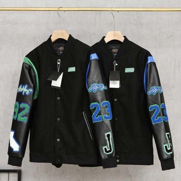 sports mens jacket air embroidered designer baseball jackets hip-hop punk men women cardigan coat loose sportswear us size, Black;brown
sports mens jacket air embroidered designer baseball jackets hip-hop punk men women cardigan coat loose sportswear us size, Black;brown